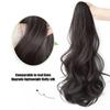 Synthetic Big Waves Wig Short Curly Ponytail For Girl Extensions Ponytail Clip-in Hair Extension Wavy Curly Pony Tail 35-50cm