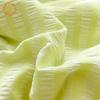 Seersucker Summer Cool Quilt Solid Color Comfortable Naked Sleep Thin Blanket Ice Silk Bedding Queen Quilt Size Blanket Summer