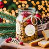 1 Set Adesivi di Natale Trasparenti Rotolo Foglia Oro Albero Etichette Sigillanti Carta Patinata Autoadesivo Alberi di Natale Foglia Oro