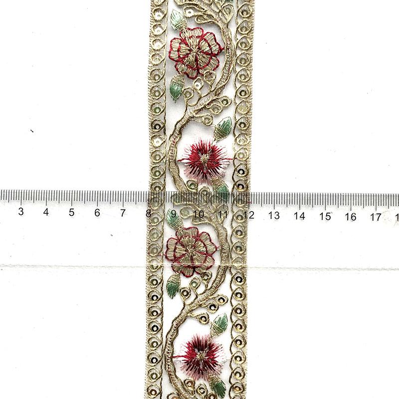 

4m/13.12ft each pack lace sewing embroidery trims white big wide ribbons curtain curve accessory handmade DIY craft flower bra dress gowns decoration