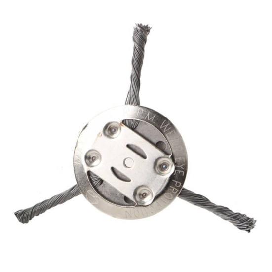 

Steel Wire Grass Trimmer Head Lawn Mower Accessories Rustproof Corrosion Resistant Easy Installation Weed Eater String Trimmer Replacement Head A