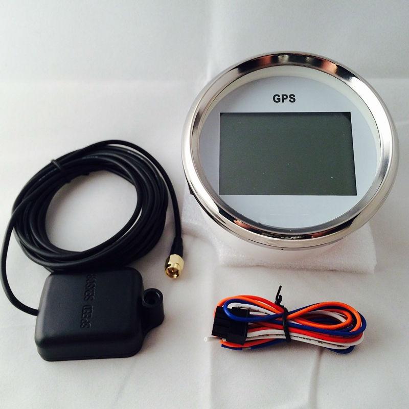 85mm Waterproof GPS Digital Speedometer Odometer Gauge, for Auto Truck Marine