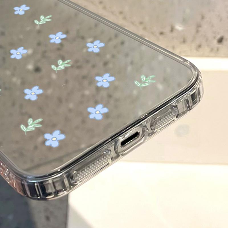 Etui na telefony komórkowe iPhone 11 13 XR 15 Pro Max 12 14 Pro Max Etui iPhone 16 XS Max Lustrzane etui ochronne Lustro Wykwintna kreskówka Wodoodporna