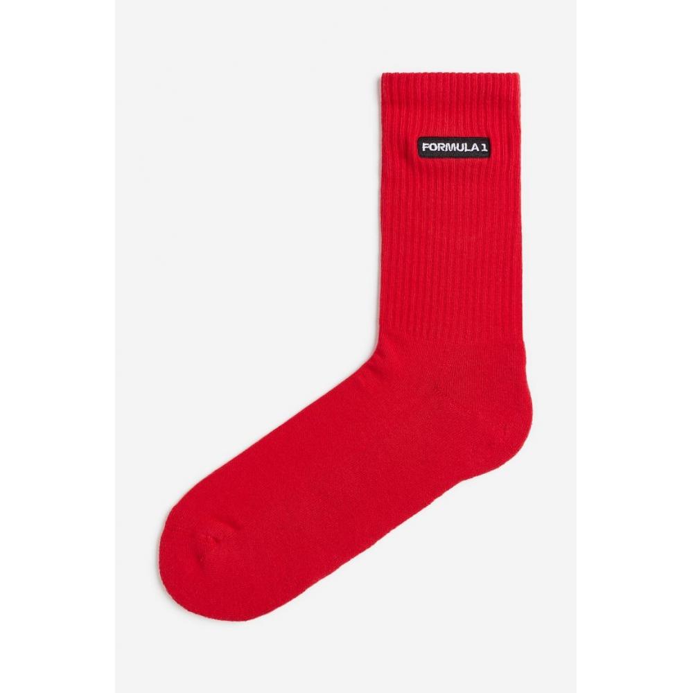 

Носки HM Design красные Формула 1