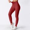 High Waist Seamless Yoga Pants Women High Elastic Threaded Tights Hip Lifting Quick Dry Breathable Fitness Cycling Perspiration Pants
