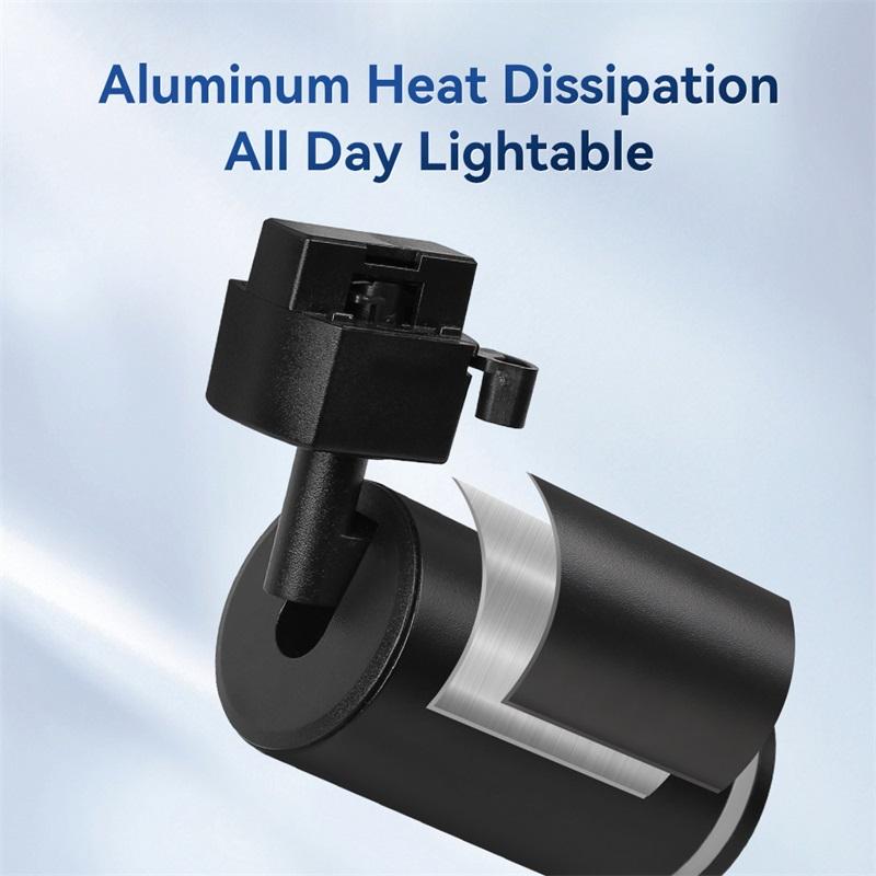 Led Track Light 85-265V COB Ceiling Track Lamp Rail Lighting System Set Rails Spot For Clothing Shop Living Room Store Home