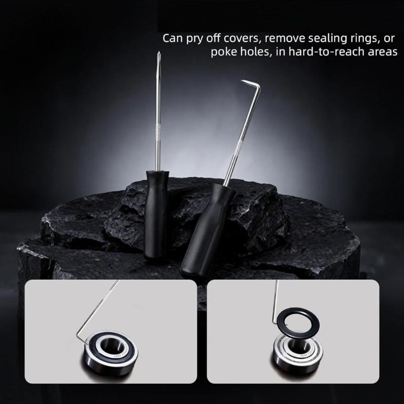 Heavy Duty Snap Ringing Pliers Kit Internal & External Circlip Tool 10 Piece For Car Brake System And Machinery Maintenance