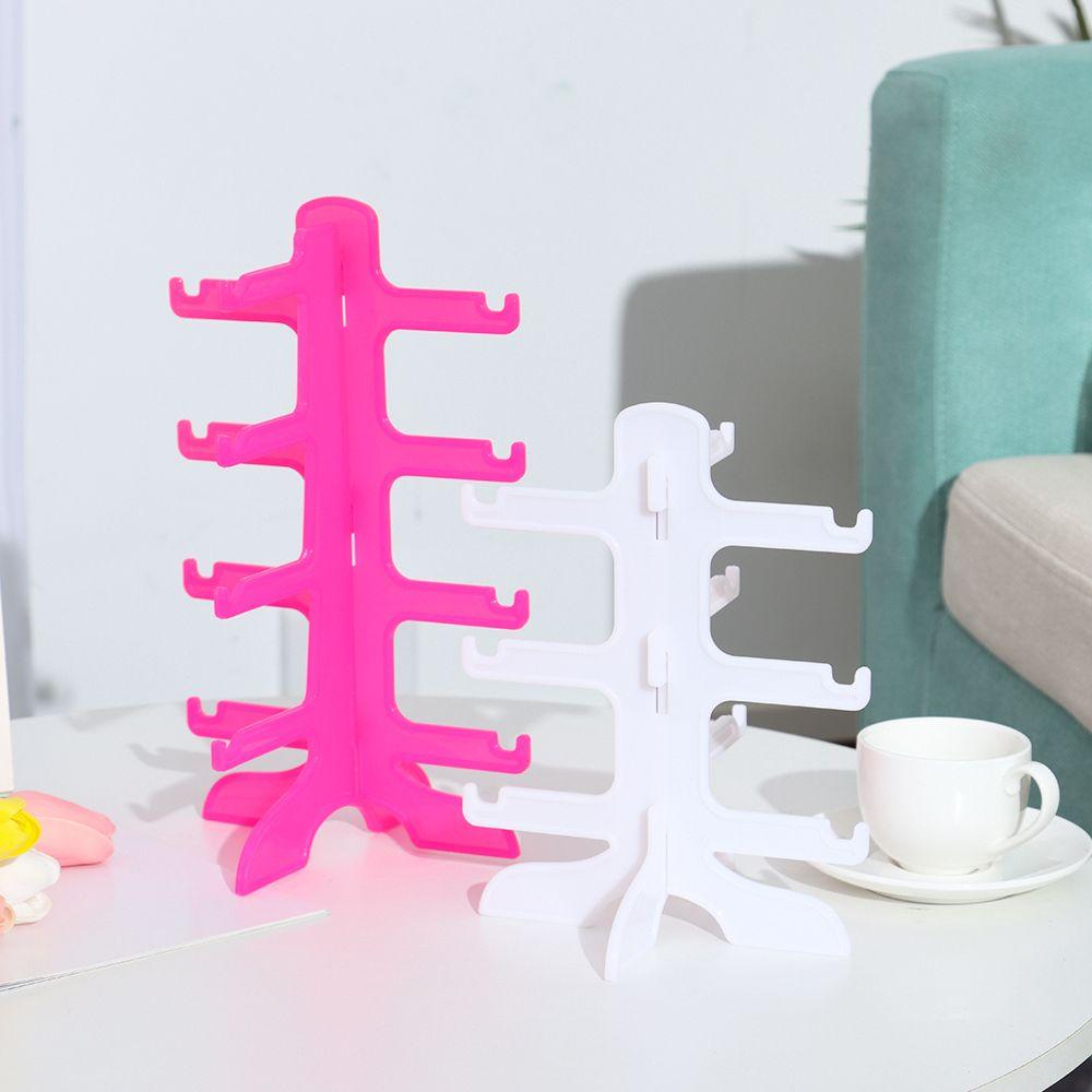 Plastic Eyeglasses Display Stand Storage Holder Glasses Shelf Sunglasses Show Rack Holders Home Organizer Space Saving Shelf