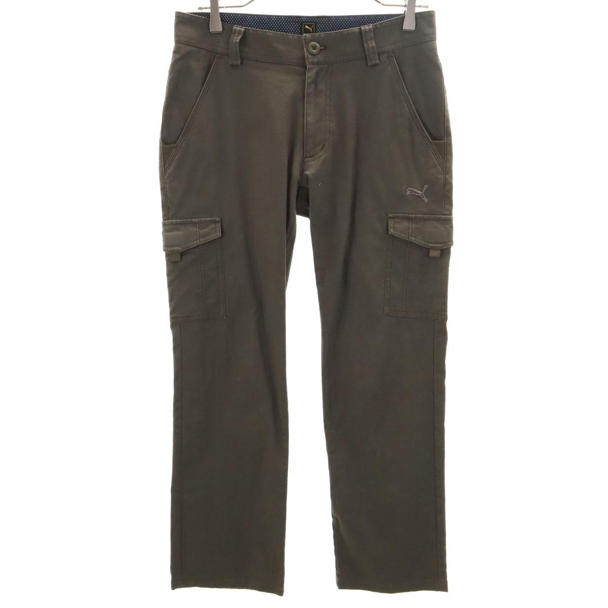

PUMA golf cargo pants S Brown Men s Used