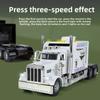 1:24 Legierte Traktor-LKW-Modellspielzeug mit Ton und Licht Diecast Metallauto für Kinder Fahrzeug