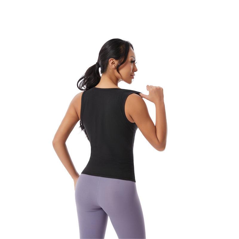 Women's Waist Cincher Vest Sweat-Inducing Shapewear - Extreme Sweat Suit Sportswear Top