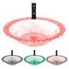 Outdoor Bird Bath Feeder Tray Durable Construction Easy To Clean Simple Installation Detachable Hummingbird Birdbath Bowl