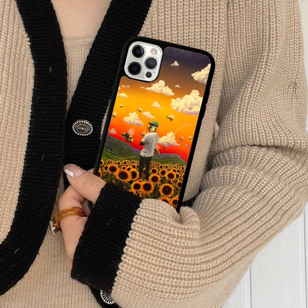 

T-Tylers The Creator Rapper For IPhone 17 16 15 14 13 12 11 Pro Max Plus Shockproof PC+TPU Phone Back Cover iPhone 16