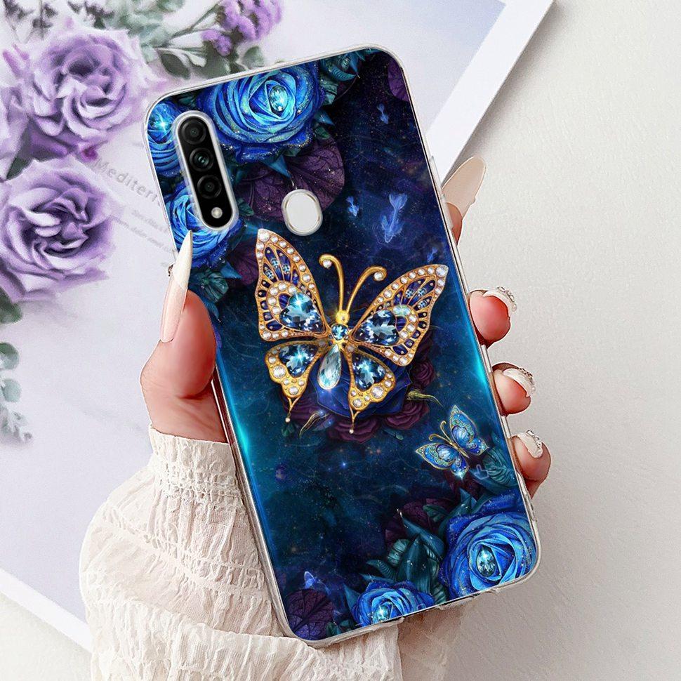 

Phone Case For Oppo A31 Cases CPH2015 Soft Fuuny Butterfly Protectors Cover For Oppo A 8 31 A8 A31 2019 2020 Silicone Case Coque Oppo A8 2019