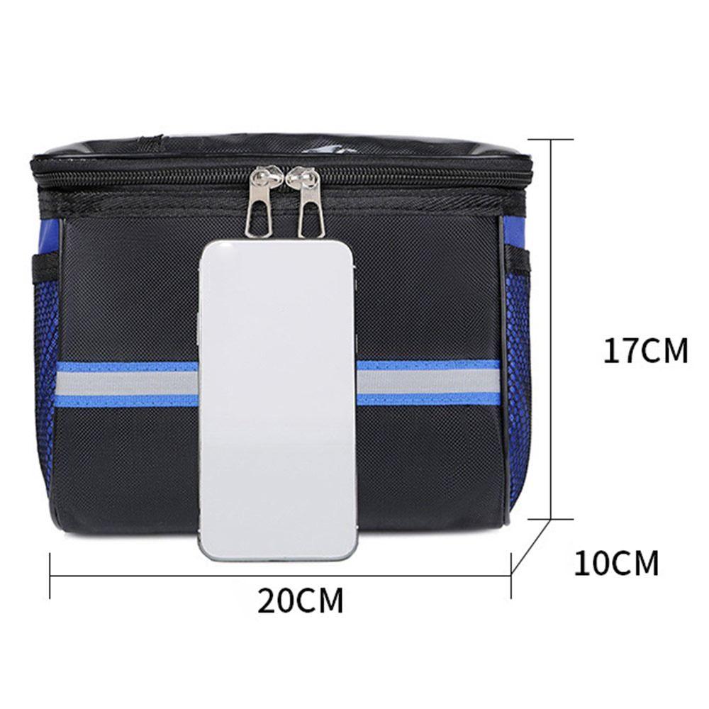 Electric Vehicle Parts Cycling Front Storage Mobile Phone Holder Bicycle Bag Waterproof Bike Bags