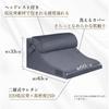 KYAKO Backrest Triangular Pillow Rebound x High 60cm Inclined Triangular Bed Lumbar for for Pregnant Women and the Leg Washable Lightweight Cushion,