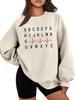 Casual Temperament Women's Thickened Warm Loose Comfort Hoodie