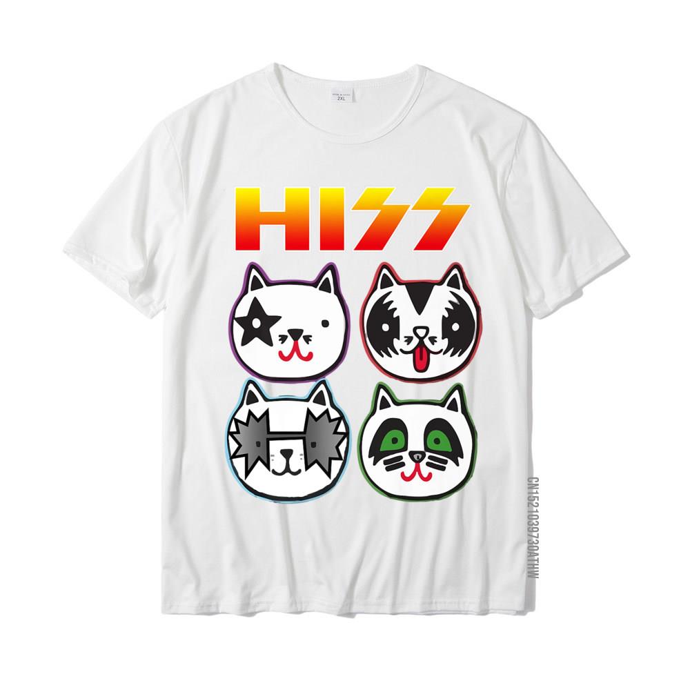 Hiss Band Cat TShirt Funny Gift Cat TShirt 3D Printed Tshirts For Men Cotton Tops Shirts Casual Popular