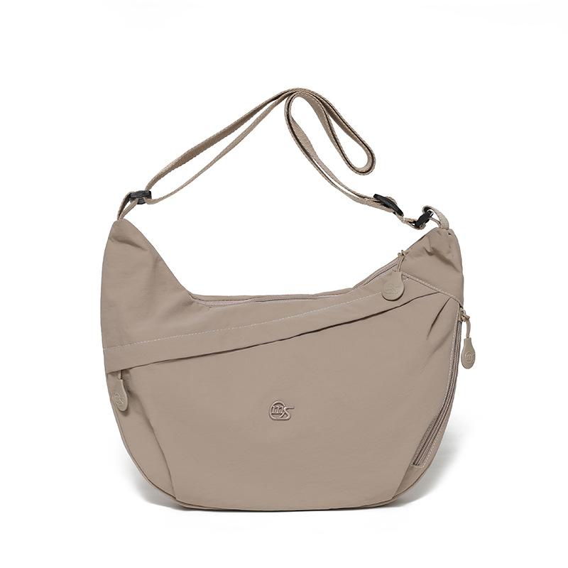 

Холщовая сумка женская большой вместимости новая летняя универсальная нишевая сумка-мессенджер высокого класса для поездок на работу сумка-пельмень серый