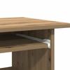 Artisan Oak Desk 80 x 45 x 74 cm Engineered Wood