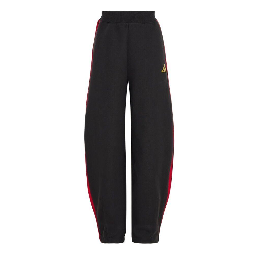 Adidas Kids Knitted Sports Pants With Three Stripes And Elastic Waistband Kids Pants KG5939 128