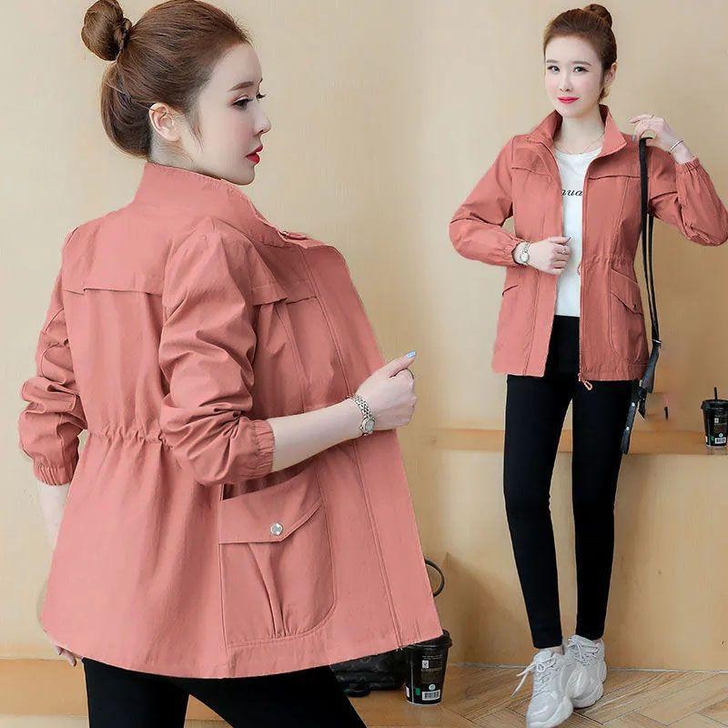 Spring Women's Jackets Causal Windbreaker Famale Thin Basic Coat Lightweight Jacket Outwear Women Clothing