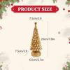 Christmas Tree Decorative Figurine, Aesthetic Sculpture for Desktop Decoration, Home, Bookshelf,