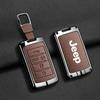 Compatible Jeep Key Case for Compass, Renegade, Cherokee, Grand Commander, Grand Cherokee