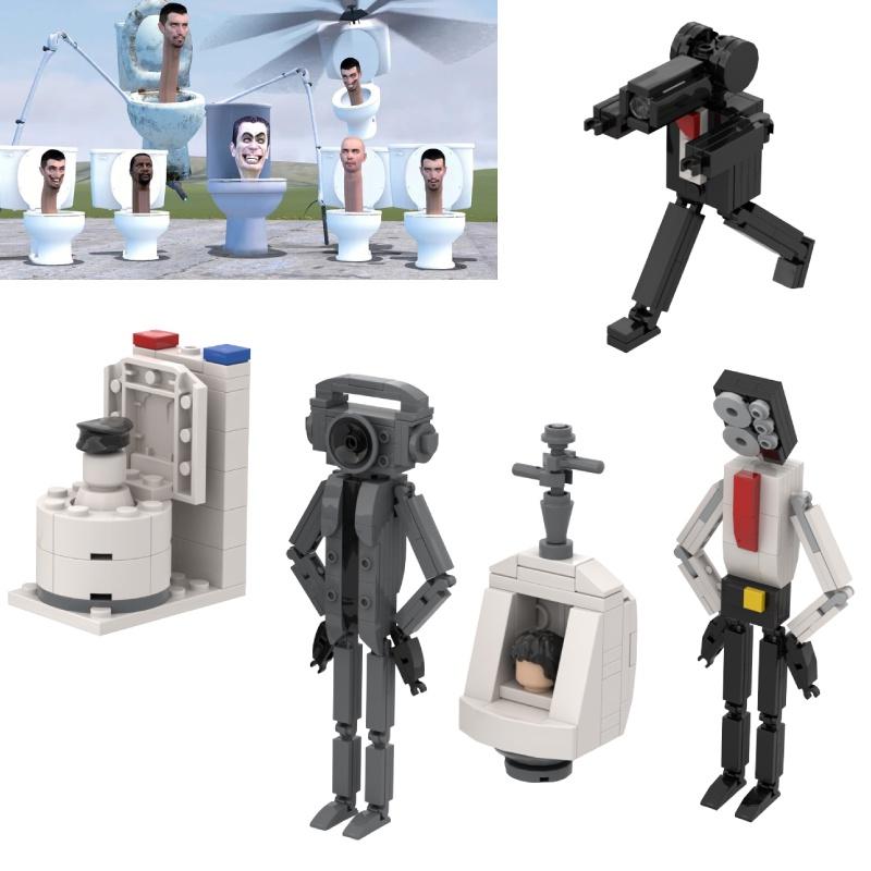 Moctribe Skibidi Toilet Building Blocks Toy For Emotional, Visual And Intellectual Development