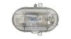 Oprawa Kanałowa Oval 1X60W E27 Iikl. 230V Ip44 Z Siatką Metal. Wzmocnioną, Biała, Kl. Pryzmatyczny 320170/Eu