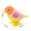 1pc Color Random Clockwork  Bird Toy Plastic Cartoon Jumping Bird Spring-Powered Magpie Toy  Gift