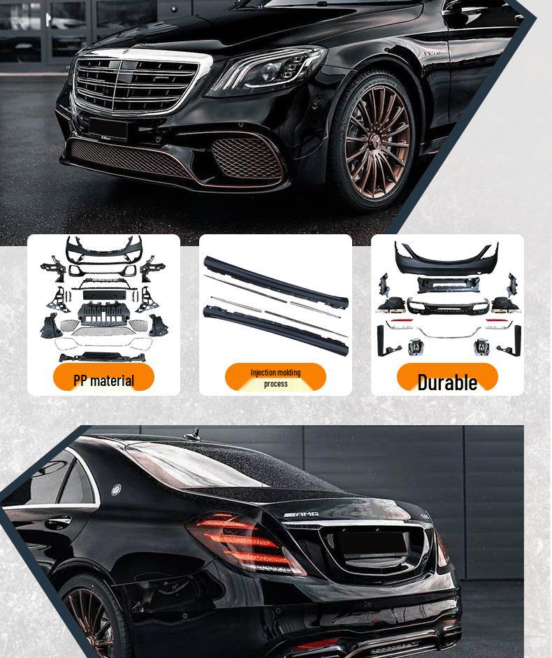 Lei Shuo ABS+PP Body Kit for Mercedes-Benz S-Class W222 S65 AMG Upgrade