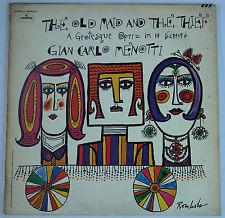 

LP Record GIAN CARLO MENOTTI - JUDITH BLEGEN, - The Old Maid And The Thief (A Grote SR90521 Mercury Living US Classical Used