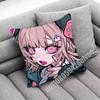 D-Danganronpa Chiaki Nanami Junko Enoshima Throw Pillow Case For Decoration 35X35Cm 45Cm Square Home Pillowcase Case