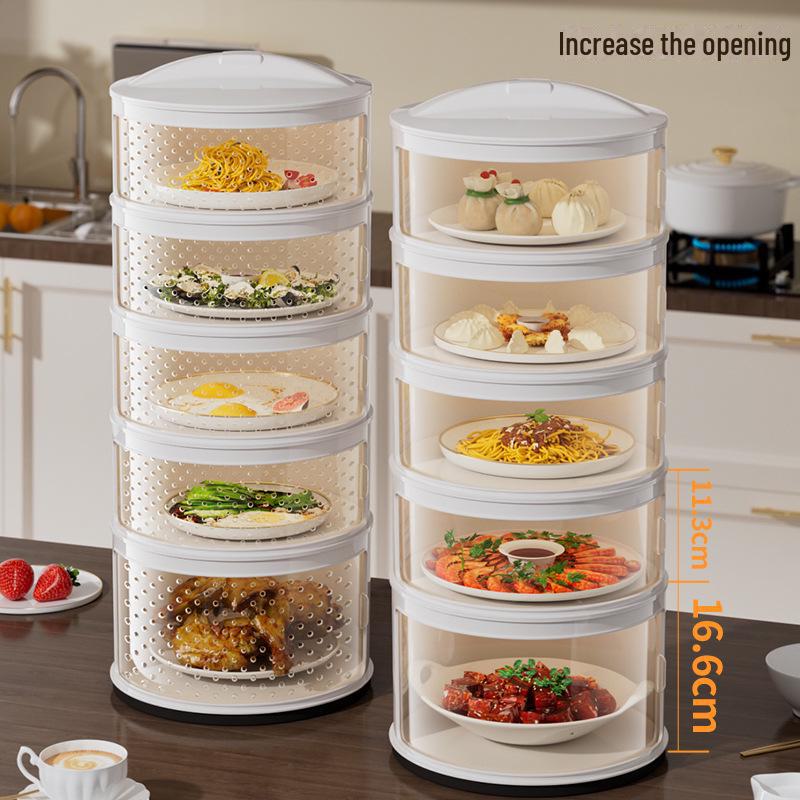2024 Dining Table Food Cover: Dust & Mosquito-Proof Insulation for Leftovers