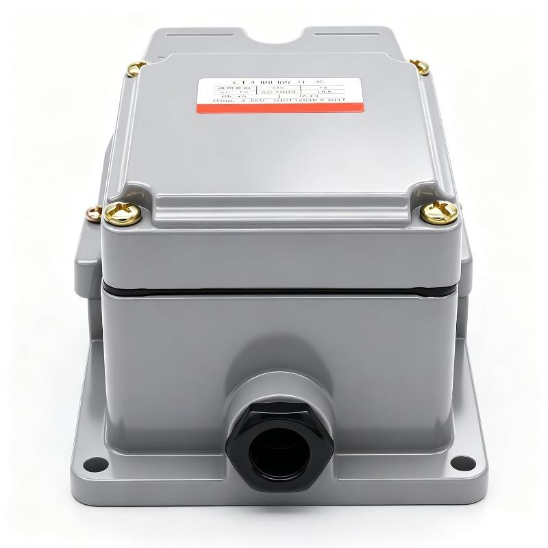 Twidec/AC 380V 15A Heavy Duty Foot Switch SPDT NO NC Electric Pedal Momentary Foot Pedal Switch LT-3