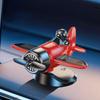 Silent Rotating Airplane Solar Powered Car Interior Decoration Cool Car Dashboard Ornament  Gifts