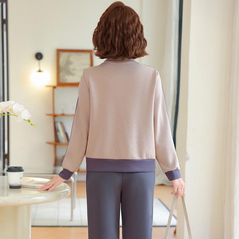 Yalu Women's Stylish Casual Two-Piece Tracksuit Set
