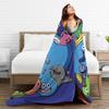Dragon Quest Slime  Super Soft Blankets  Travel Plush Throw Blanket Aesthetic Couch Bed Flannel Bedspread Sofa Bed Cover