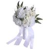 The Wedding Bouquet Is High-end and ElegantFeaturing Pearl Rose Hand-held Bouquets Artificial Flowers and Bride's Hand-held Bouquets