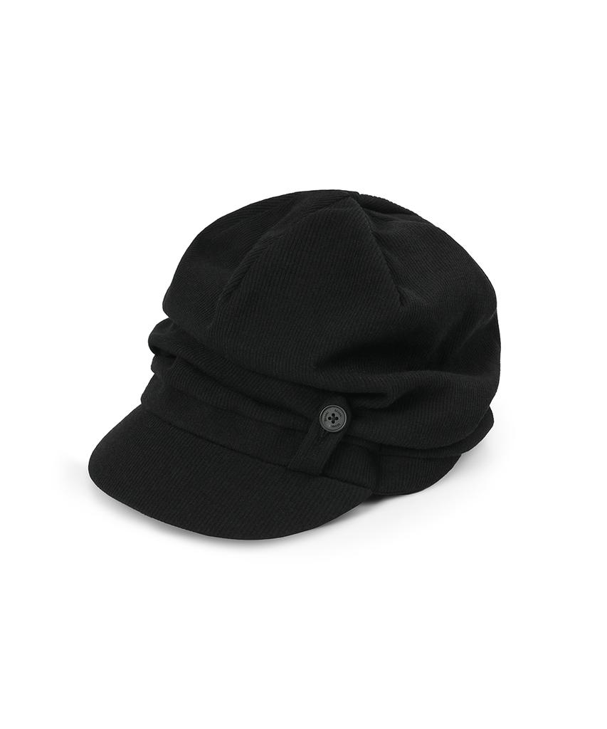 MISEKI SEOUL Tokyo Shirring Turban Cap Black