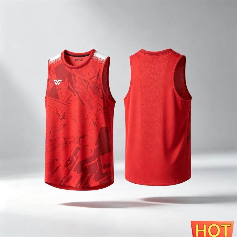 Summer men's t-shirts tank tops Sports Unisex Fitness Outdoor Men's sleeveless T-shirt Quick Drying Loose Men Home Fitness Vest