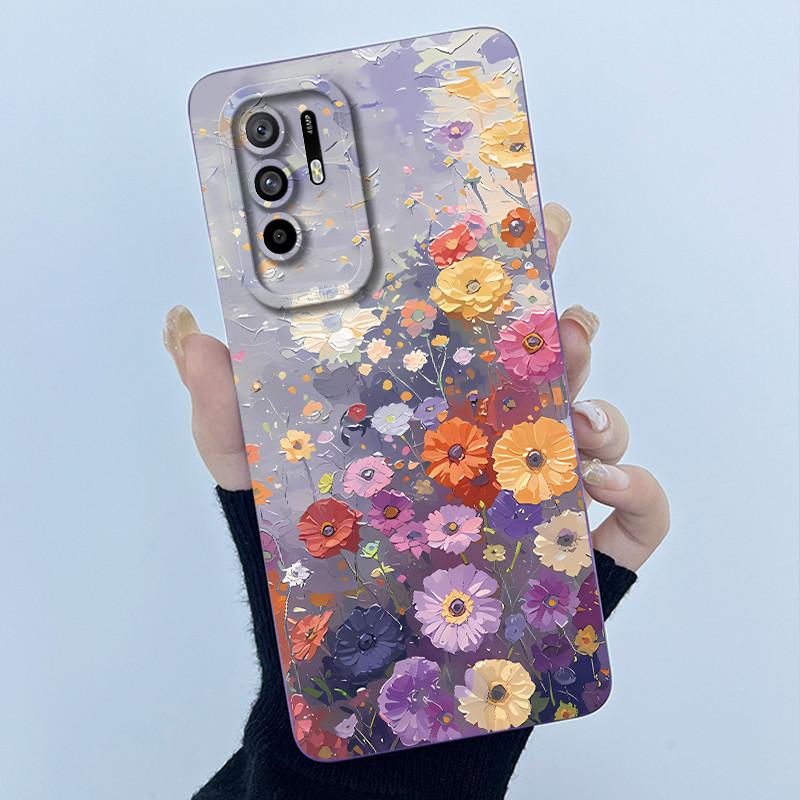 

Case For Oppo A94 / Reno5 Z 5G CPH2211 Case Cute Panda Girls Cats Soft Silicone Protective Back Cover For OPPOF19 Pro+5G Casing Oppo F19 Pro Plus 5G