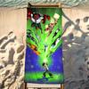 Cartoon B-Ben 10 Towel Beach Towel Travel Lightweight Skin Friendly For Pool Beach Camping Cruise Summer