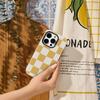 Sunny Checkerboard Phone Case for IPhone 17AIR 16E 16 15 14 13 12 11 17 Pro Max Plus Double-layer Back Cover