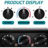 Tacoma HVAC Heater Control Knob Fan Heater Compatible with 2012 2013 2014 2015 Toyota Tacoma 2.7L 4.0L Dials Blower Temperature HVAC Air Flow Control