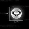 4Pcs 56mm Aluminium Dust Cover Car Aluminum Air Tire Valve Caps For SsangYong Actyon Turismo Ssang Rodius Rexton Korando Musso TC1