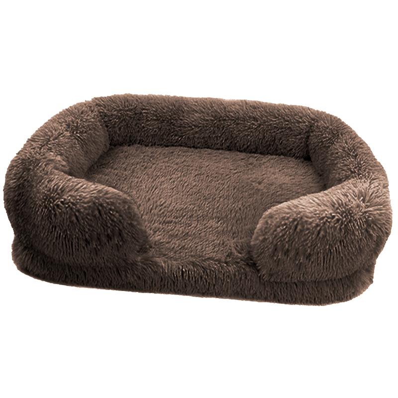 Super Warm Bed Dog Plush Pet Bed Winter Thickened Cushion Dogs Sleeping Beds and Sofa Removable Mat Dog For Small Large Dogs Cat