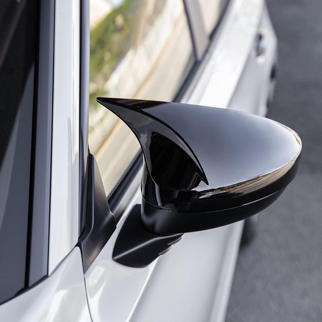 CKE 2pcs Compatible with Honda Civic 2026 2025 2024 Accessories Aggressive Look Sport Door Side Mirror Cover Exterior Rearview Mirror Guard Cover
