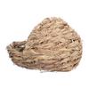 Hand Woven Pet Bed Slipper Shape Hand Made Grass Hamster Bed for Hamsters Guinea Pigs Rabbits and Cats
